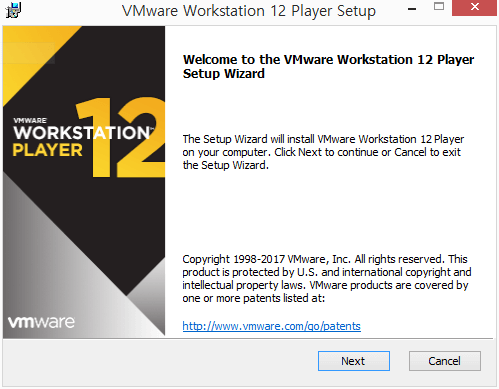 vmware workstation 12 설치