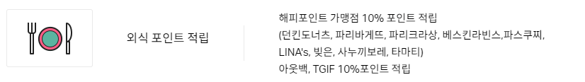 윙고 체크카드 외식 적립
