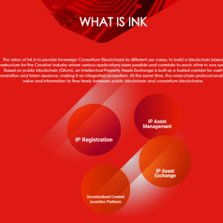 잉크코인은 큐텀을 기반으로한 토큰입니다.
