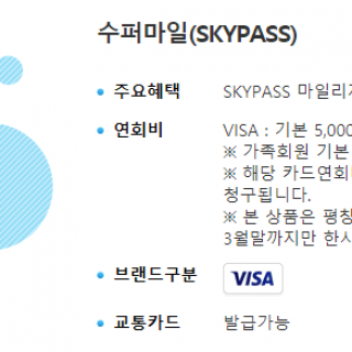 우리카드 슈퍼마일