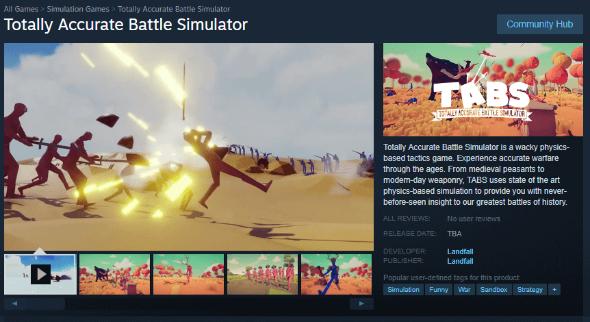 totally accurate battle simulator open alpha free download