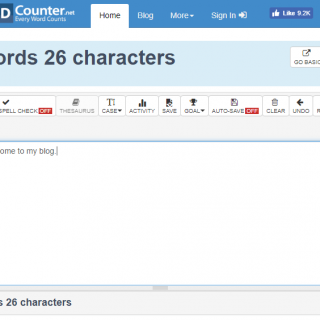 WORD COUNTER