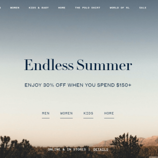 폴로 랄프로렌 30% 세일